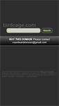 Mobile Screenshot of birdcage.com